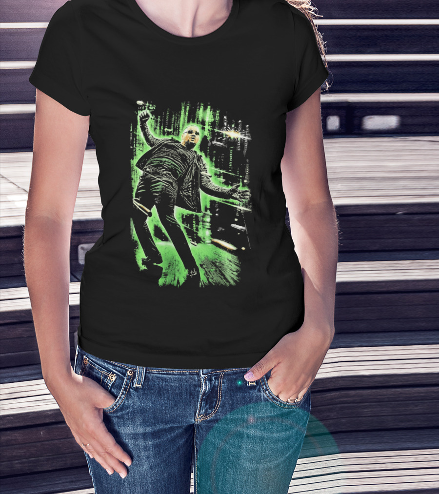 Solo Sikoa Dodging Pew Pew Pew Warning Shots T-Shirt