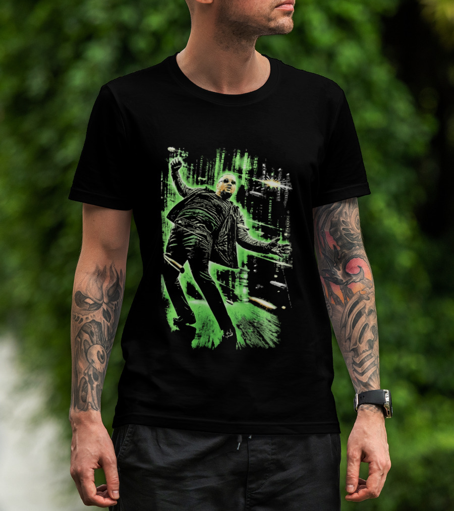 Solo Sikoa Dodging Pew Pew Pew Warning Shots T-Shirt