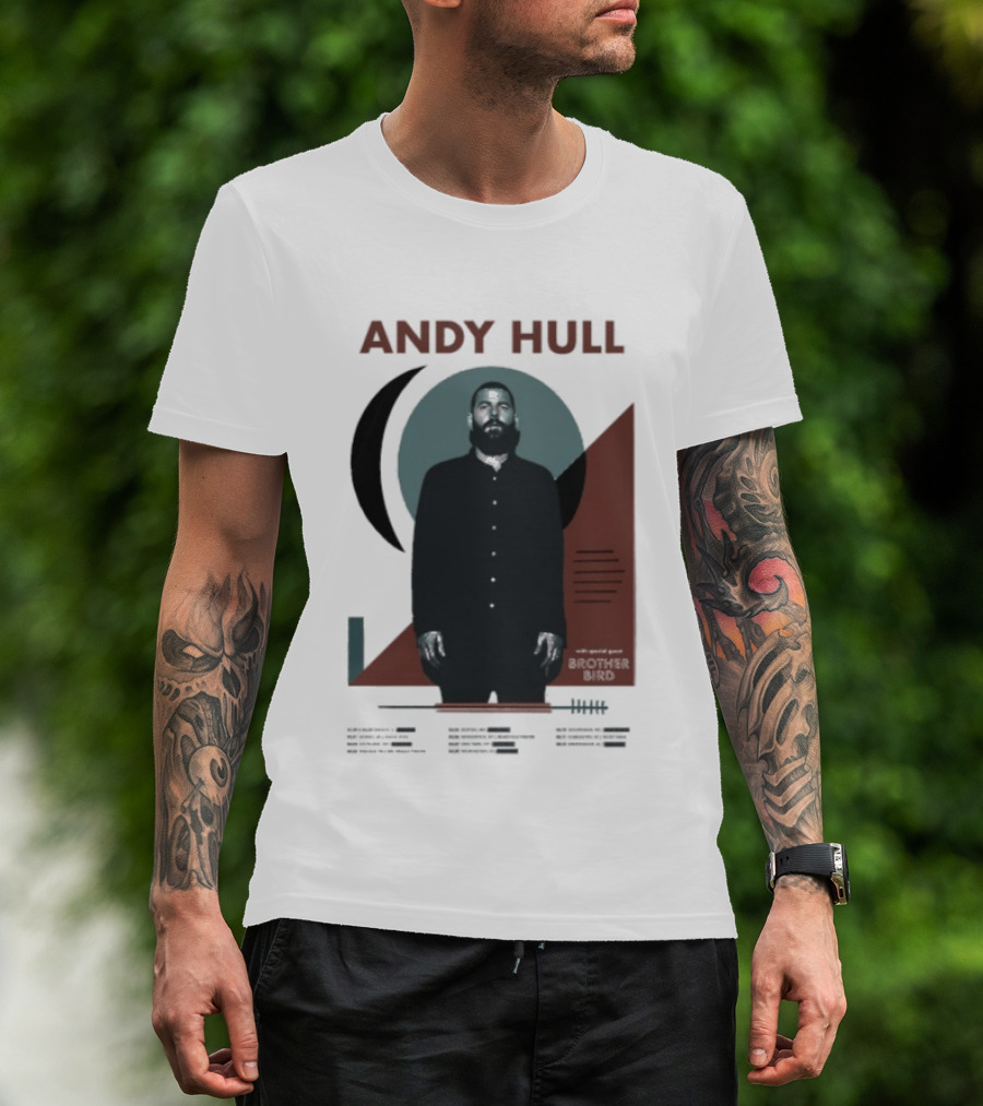 Andy Hull Brother Bird 2026 Tour Manchester Orchestra Solo T-Shirt