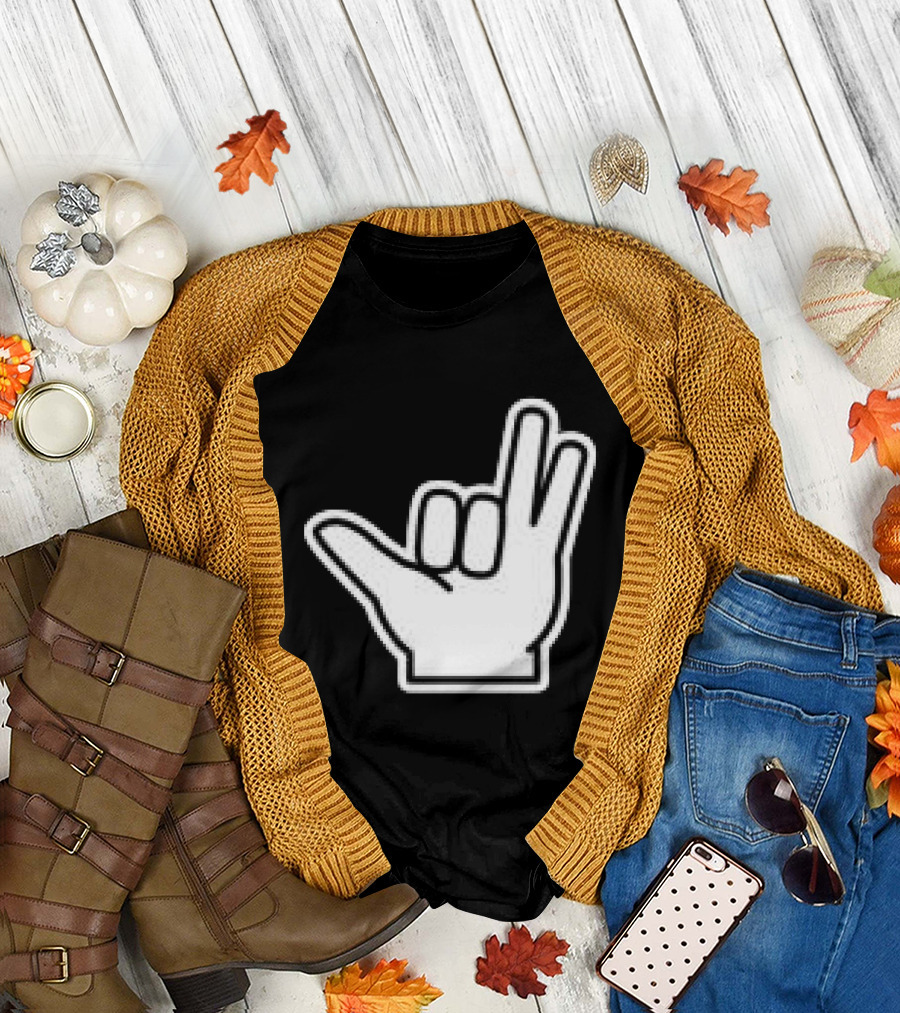 8Ro8 Shop Hammajang Shaka Hand Gesture T-Shirt