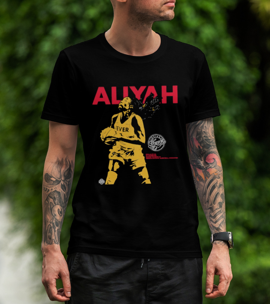 Indiana Fever Aliyah Basketball Player T-Shirt