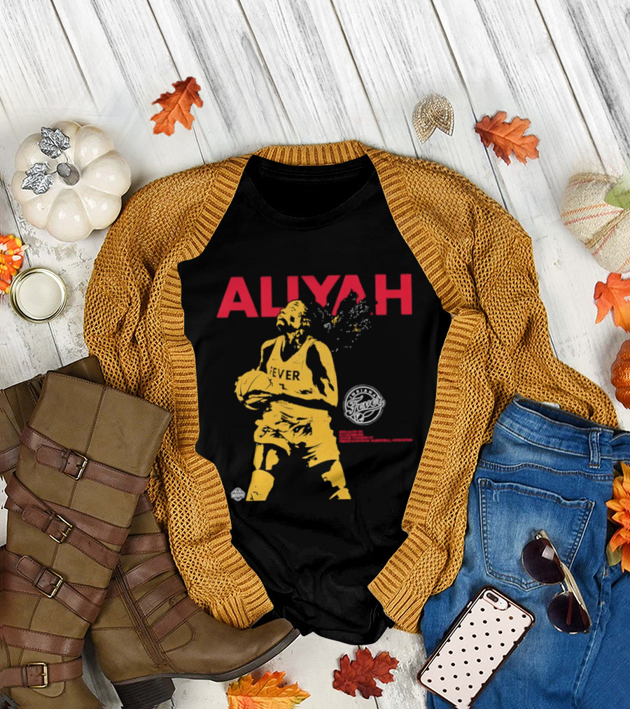 Indiana Fever Aliyah Basketball Player T-Shirt
