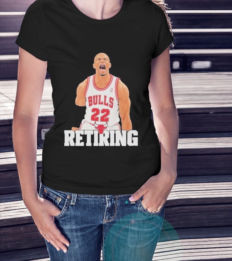 Taj Gibson 22 Bulls Retiring Iconic Moment T-Shirt