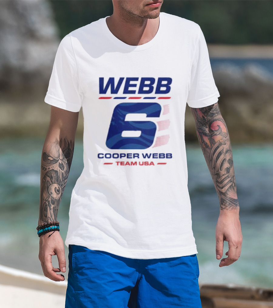 Cooper Webb Team USA MXoN 6 Coop Edition T-Shirt