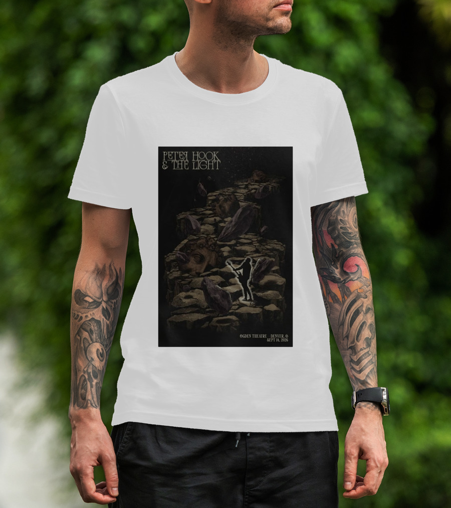 Peter Hook And The Light Ogden Theatre Denver CO September 14 2026 Concert T-Shirt