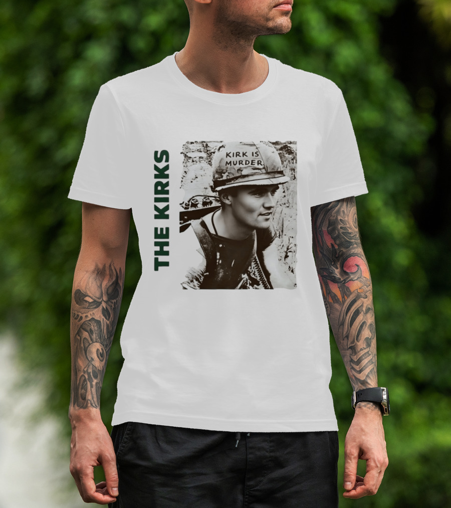 The Kirks Kirk Is Murder Helmet Soldier T-Shirt