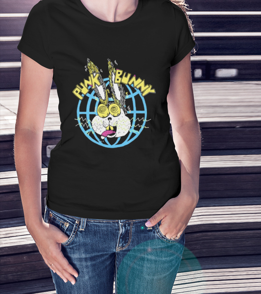 Green Day Punk Bunny World T-Shirt
