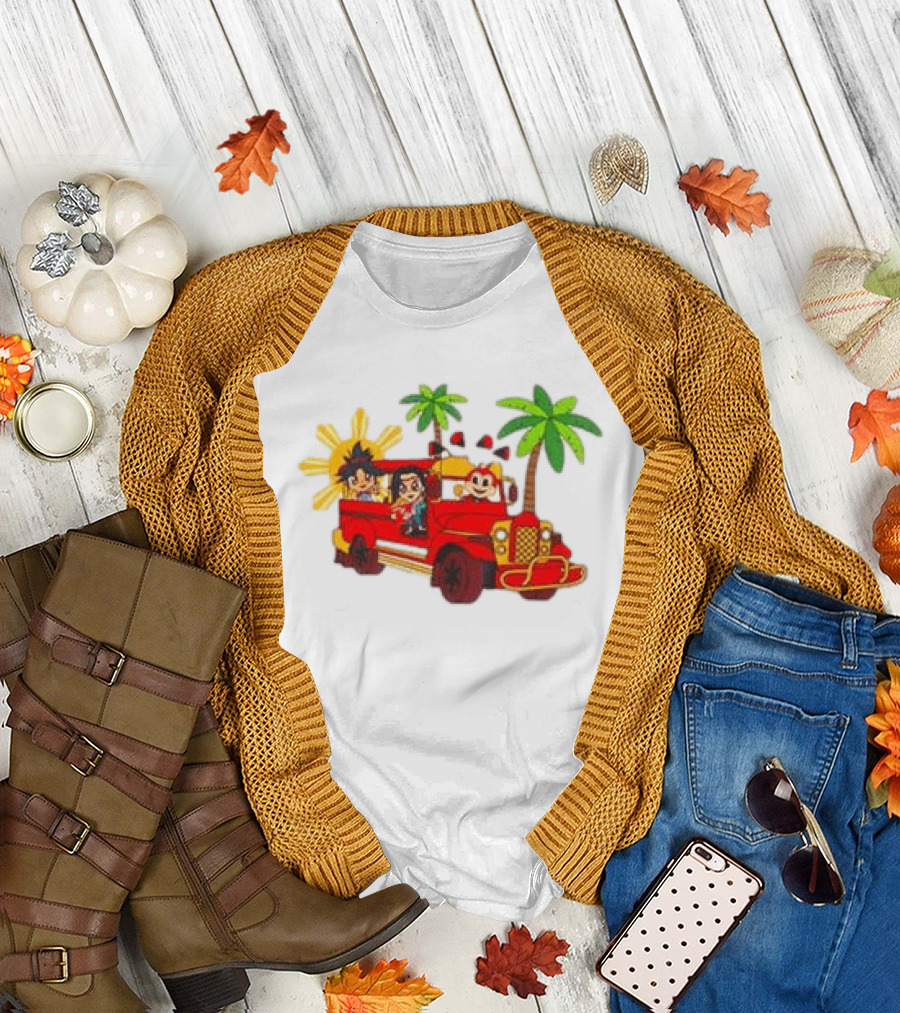 Jollibee Foods Store Jeepney Adventure Jollibee X Forgotten Island Collaboration T-Shirt