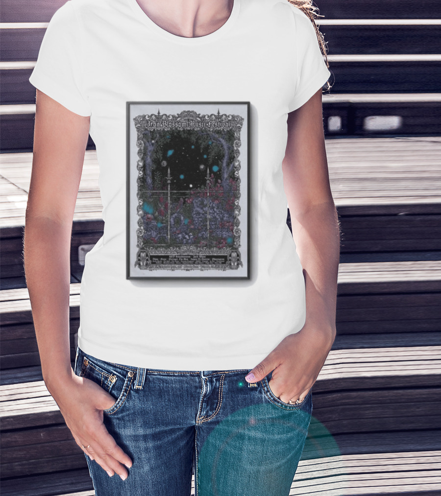 Iron Blossom Music Festival September 19 20 2026 Midtown Green Richmond VA T-Shirt