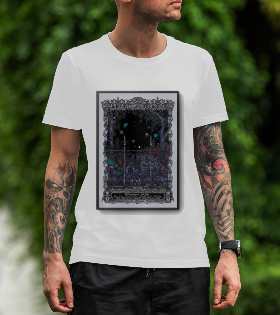 Iron Blossom Music Festival September 19 20 2026 Midtown Green Richmond VA T-Shirt