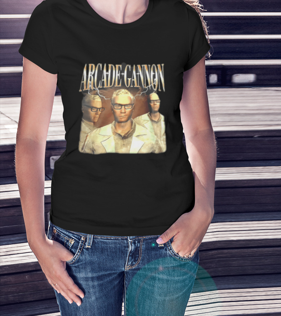 Arcade Gannon Bootleg Lightning Trio T-Shirt