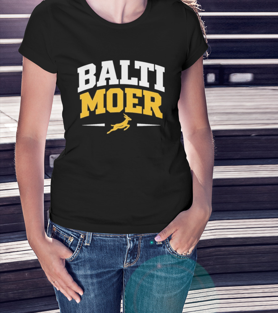 Balti Moer Springboks Rugby Team Fan T-Shirt