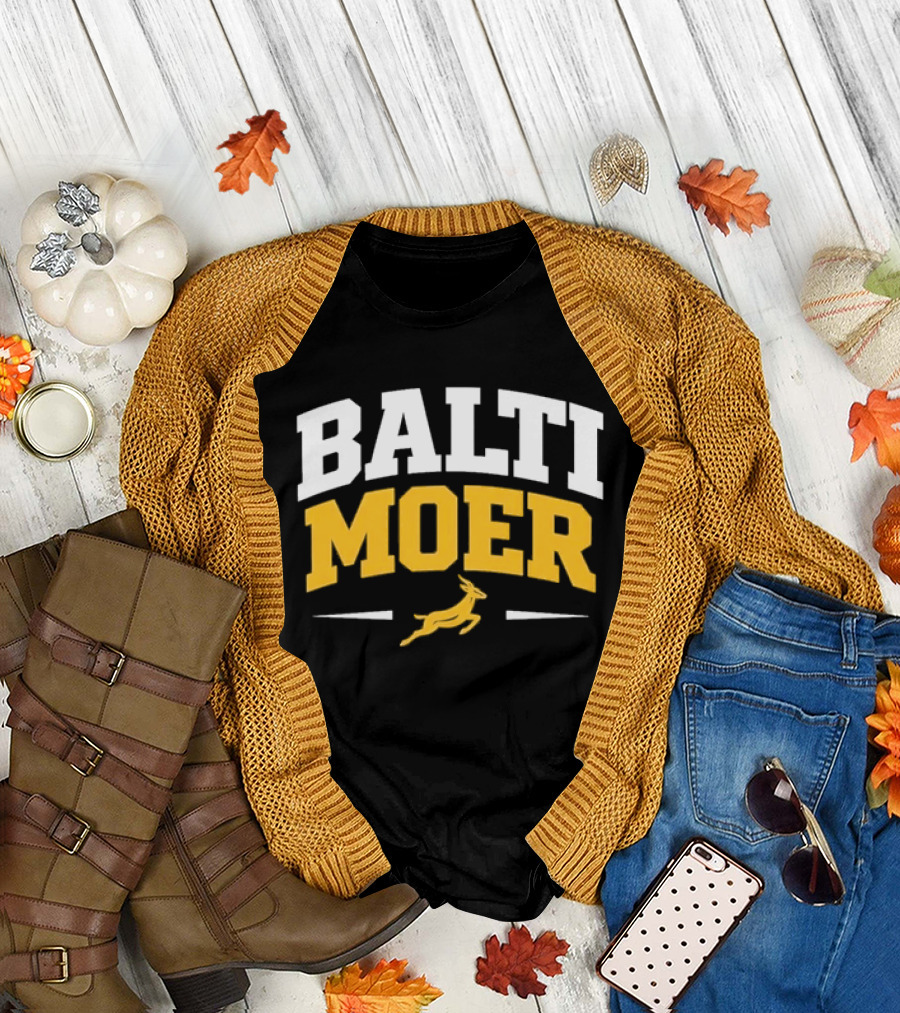 Balti Moer Springboks Rugby Team Fan T-Shirt