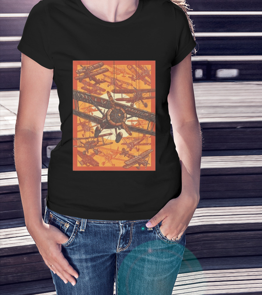 Billy Strings Fall 2026 Luke Martin Denver CO Airplane T-Shirt