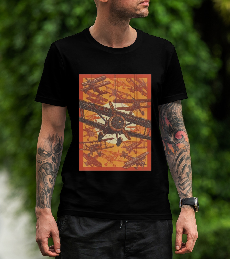 Billy Strings Fall 2026 Luke Martin Denver CO Airplane T-Shirt