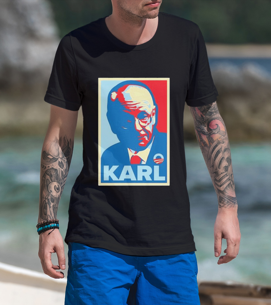 Obama Hope Style Karl Image T-Shirt