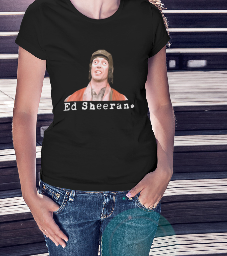Ed Sheeran Steve Buscemi Meme Face Mashup T-Shirt