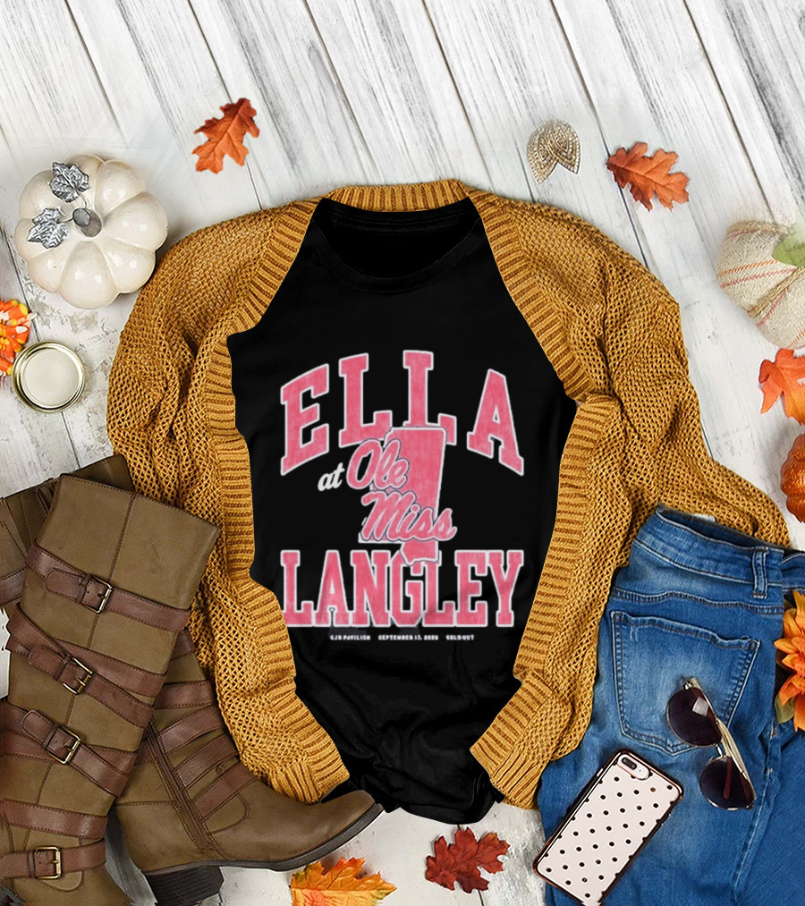 Ella Langley At Ole Miss SJB Pavilion September 17 2026 Oxford Mississippi T-Shirt