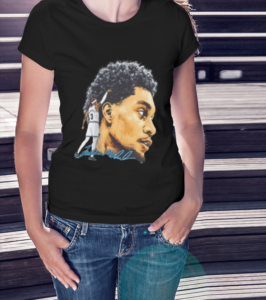 Jaden McDaniels Minnesota Timberwolves Signature T-Shirt