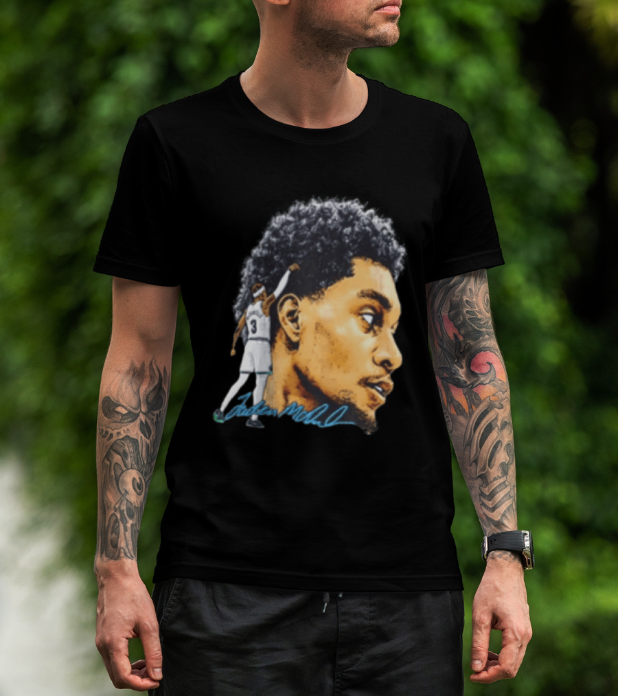 Jaden McDaniels Minnesota Timberwolves Signature T-Shirt