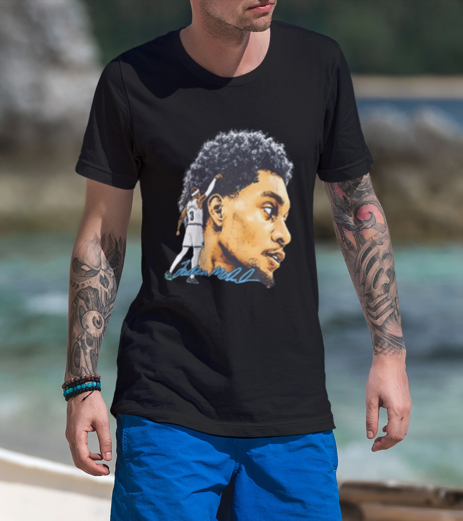 Jaden McDaniels Minnesota Timberwolves Signature T-Shirt