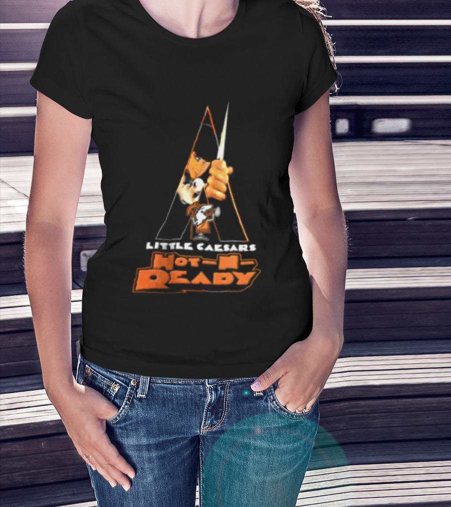 Little Caesars Hot N Ready A Work Orange Pizza Fusion T-Shirt