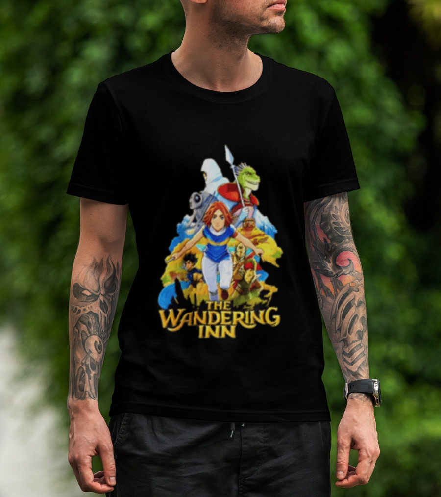 The Wandering Inn Fantasy Adventure Characters And Iconic Journey T-Shirt