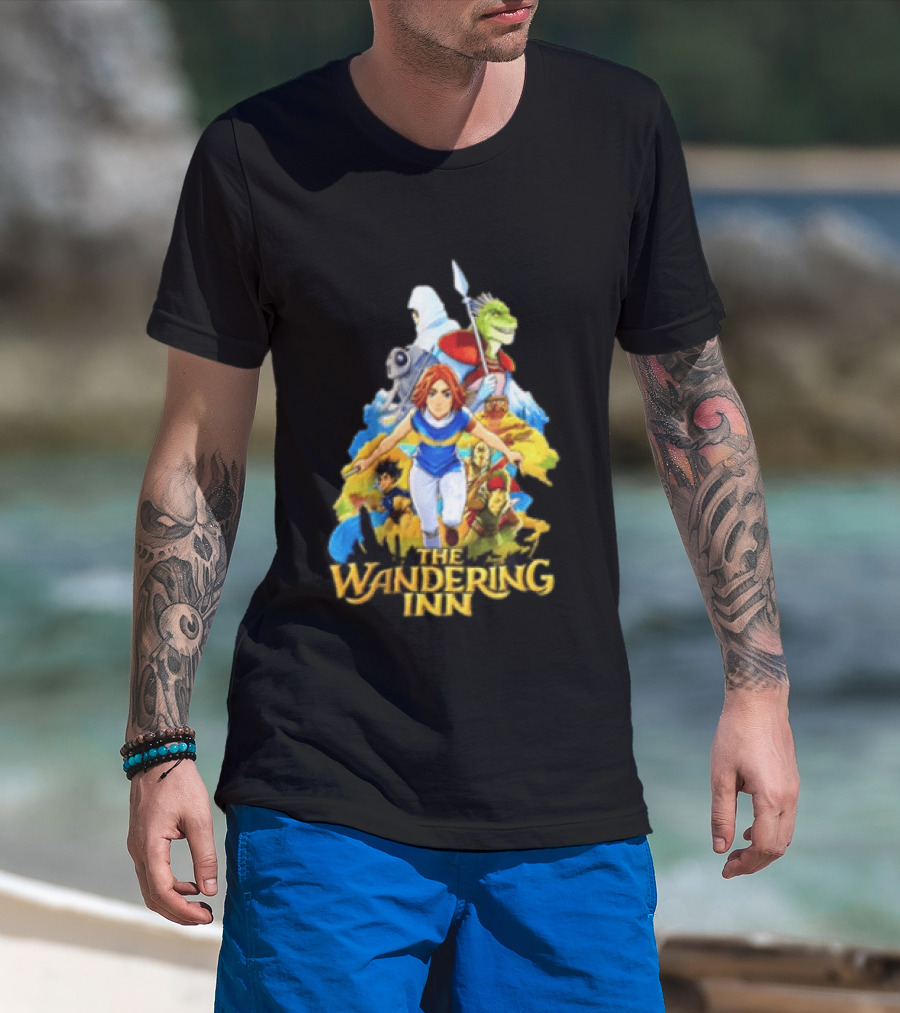 The Wandering Inn Fantasy Adventure Characters And Iconic Journey T-Shirt