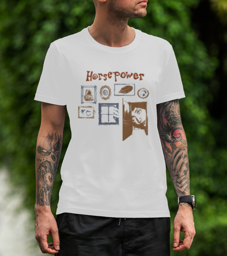 Horsepower Vintage Art Frames Collection T-Shirt