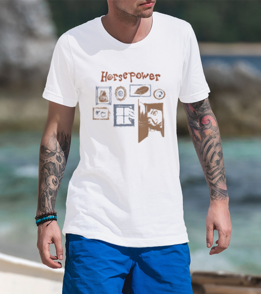 Horsepower Vintage Art Frames Collection T-Shirt