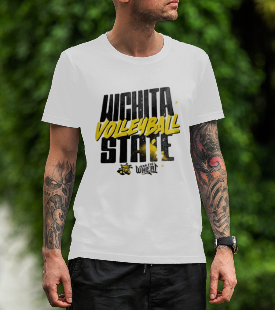 Wichita State Volleyball Fear The Wheat T-Shirt