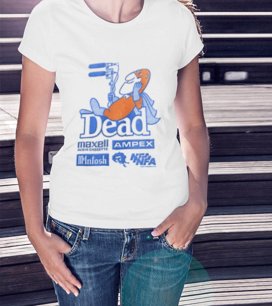 Dead Maxell Audio Cassette Ampex Mcintosh Nfa Loose Standards T-Shirt