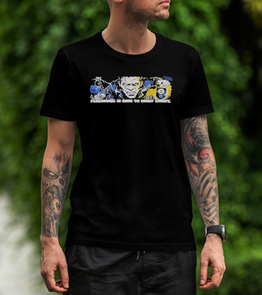Fenerbahce SK Back To Haunt Europe Frankenstein Monster Holding T-Shirt