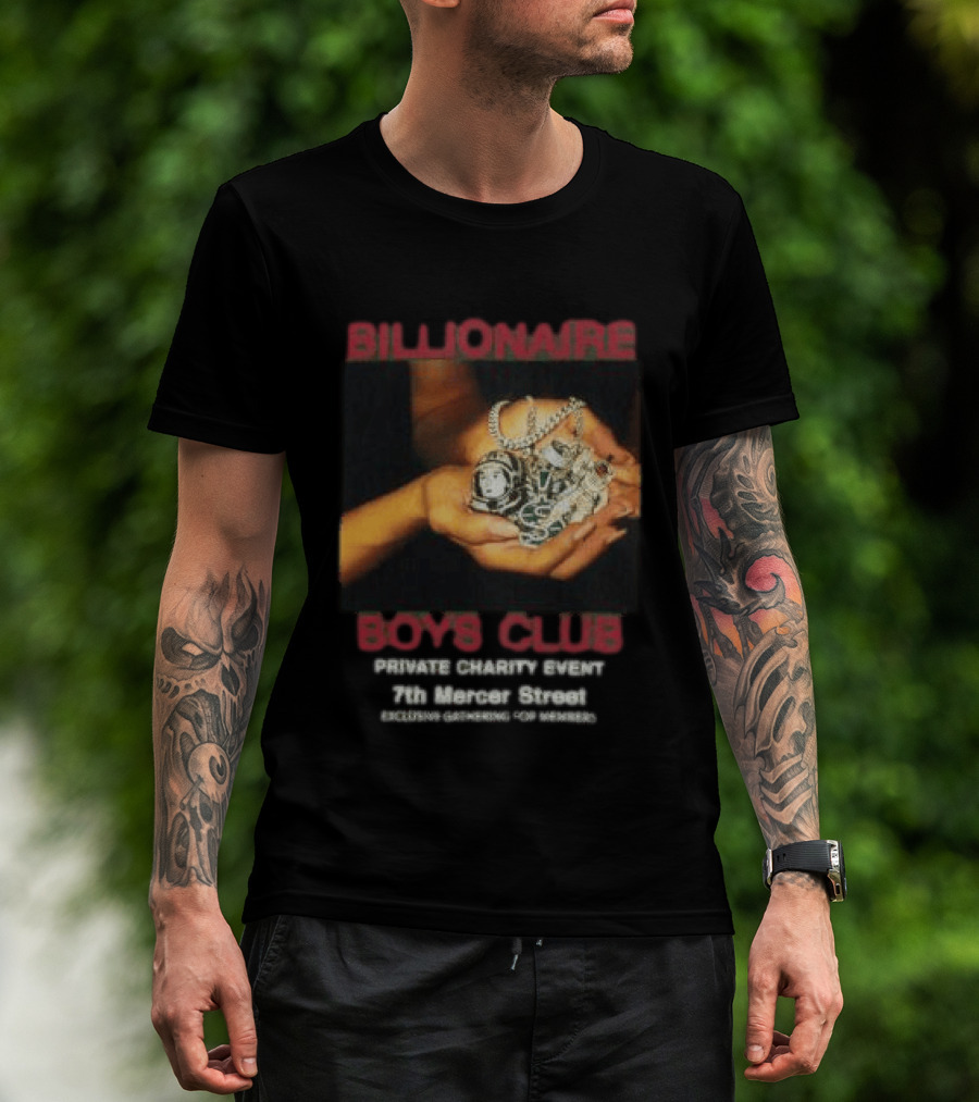 Billionaire Boys Club Private Charter Event 7th Mercer Street NYC Exclusive Fashion T-Shirt