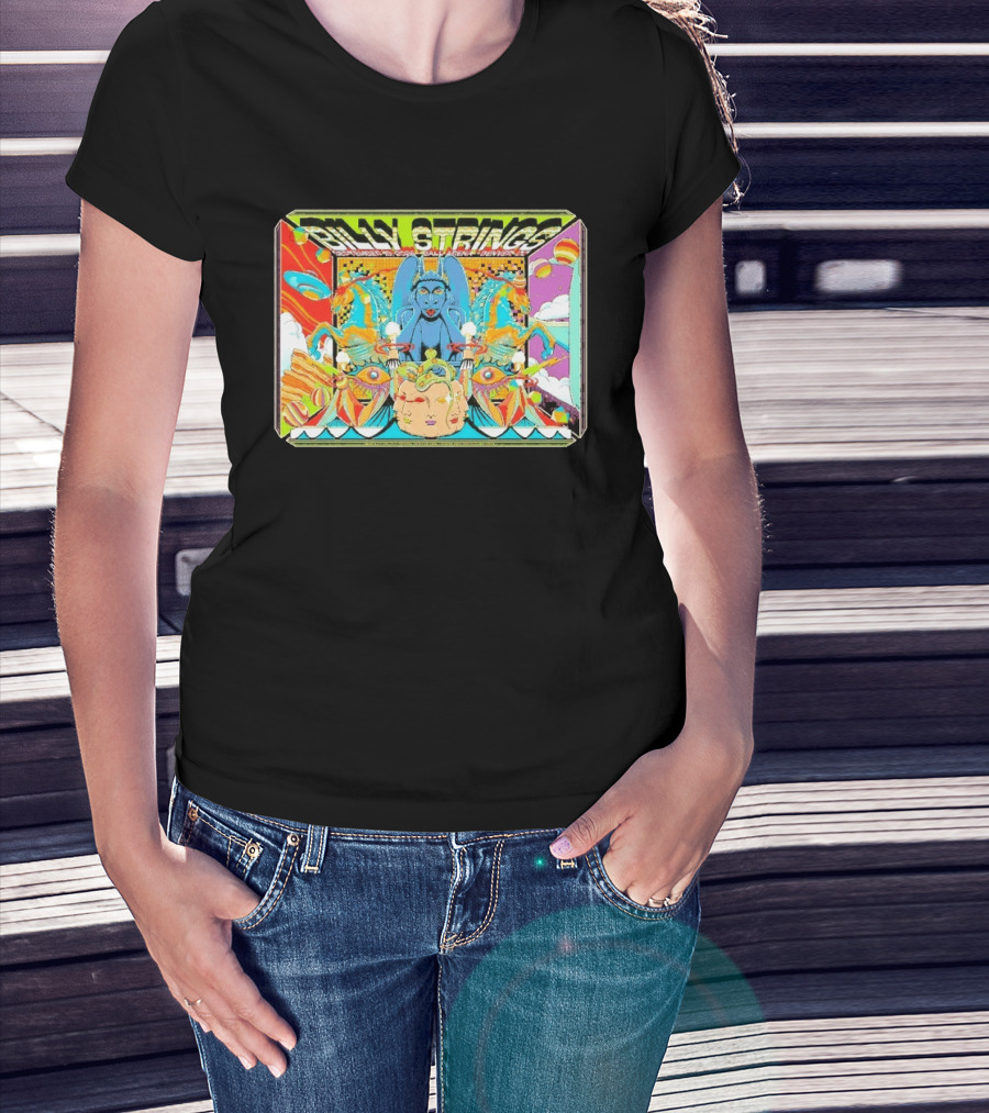 Billy Strings September 19 2026 Ball Arena Denver By Pedro Correa T-Shirt