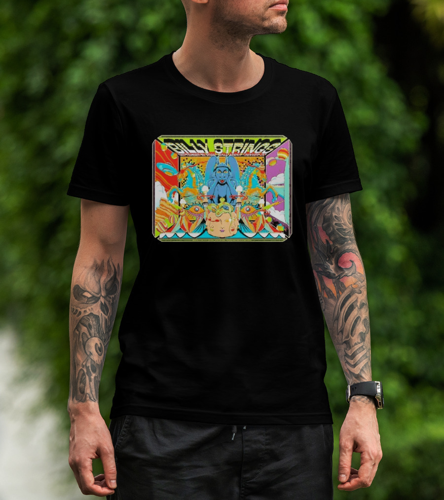 Billy Strings September 19 2026 Ball Arena Denver By Pedro Correa T-Shirt