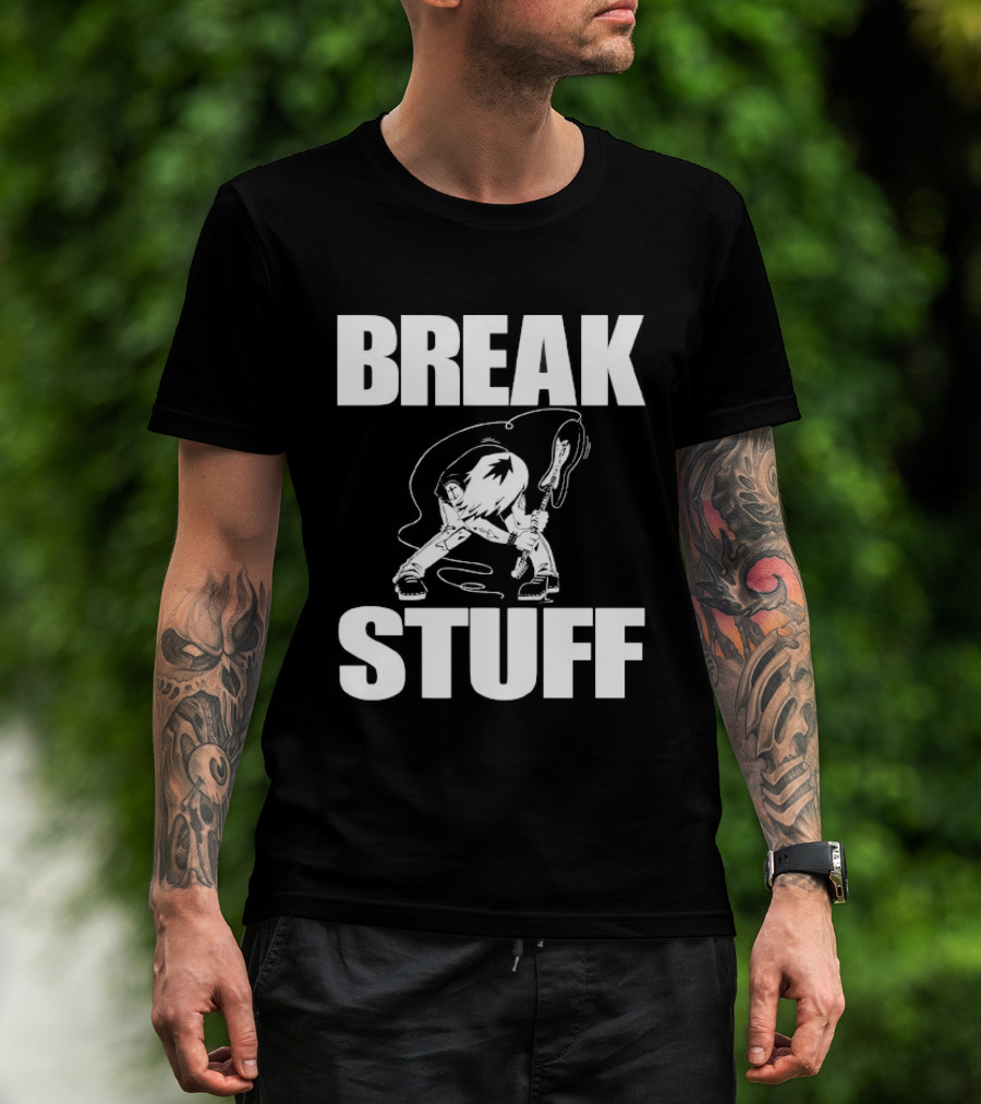 Limp Bizkit Break Stuff Illustration Iconic Band T-Shirt