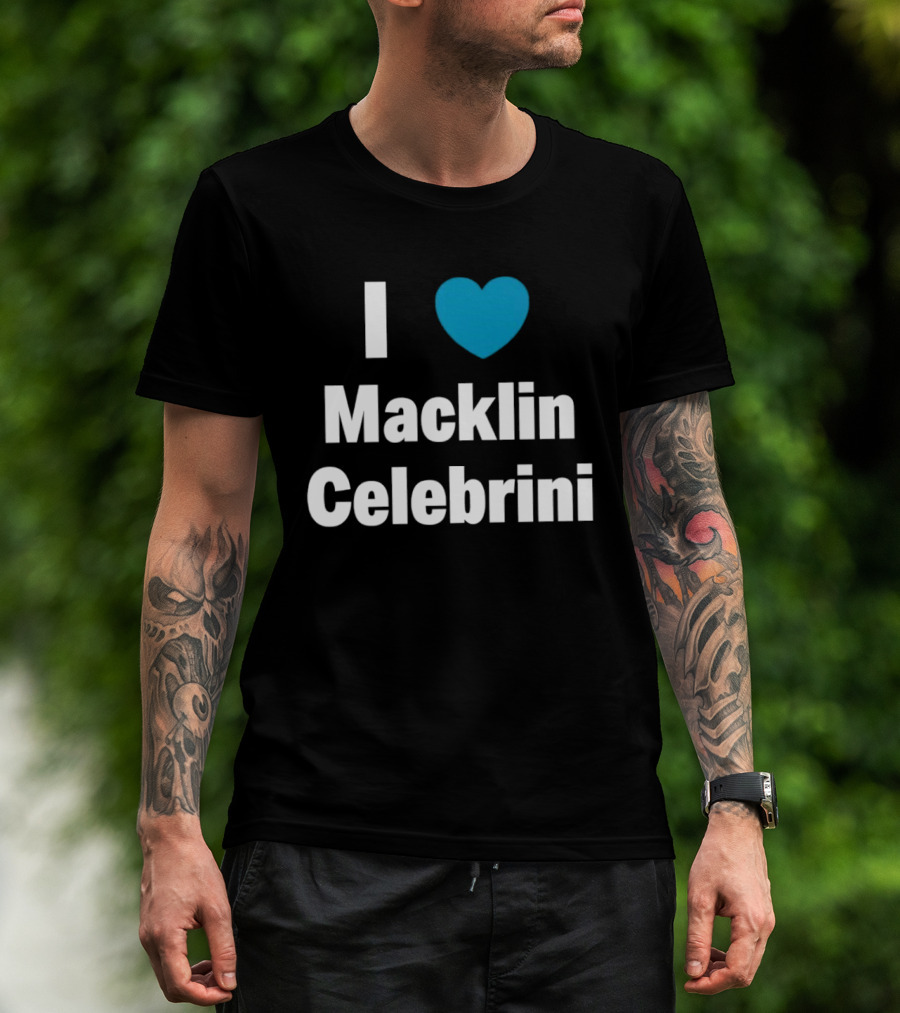 I Heart Macklin Celebrini San Jose Sharks Hockey Fan Favorite T-Shirt