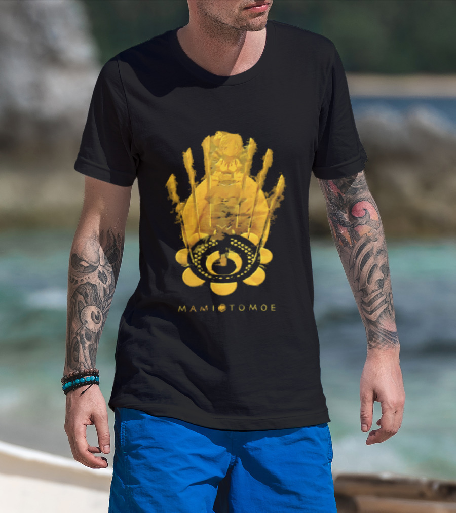 Mami Tomoe Magical Anime Character Golden T-Shirt