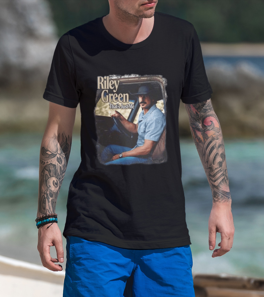Riley Green That's Just Me Vintage Truck Driver Aesthetic T-Shirt