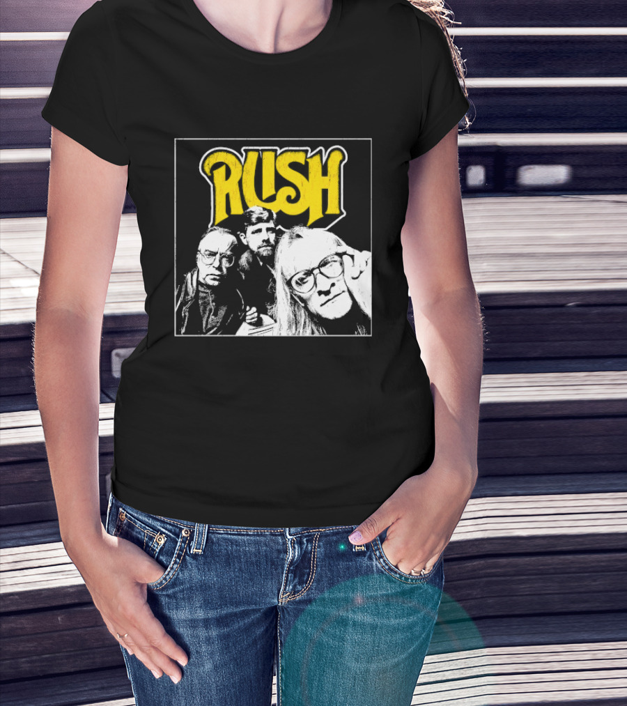 Rush Lone Gunmen Yellow T-Shirt