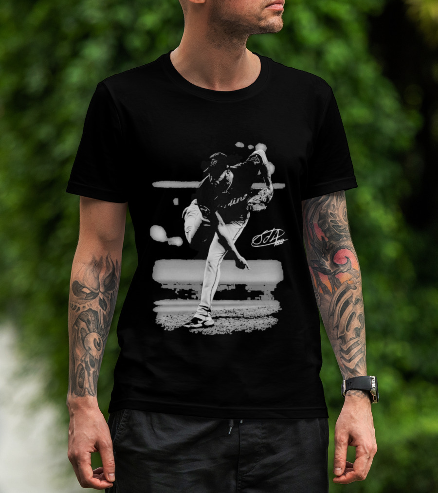 Sandy Alcantara The Horse Out Of The Pen Miami Pitcher T-Shirt