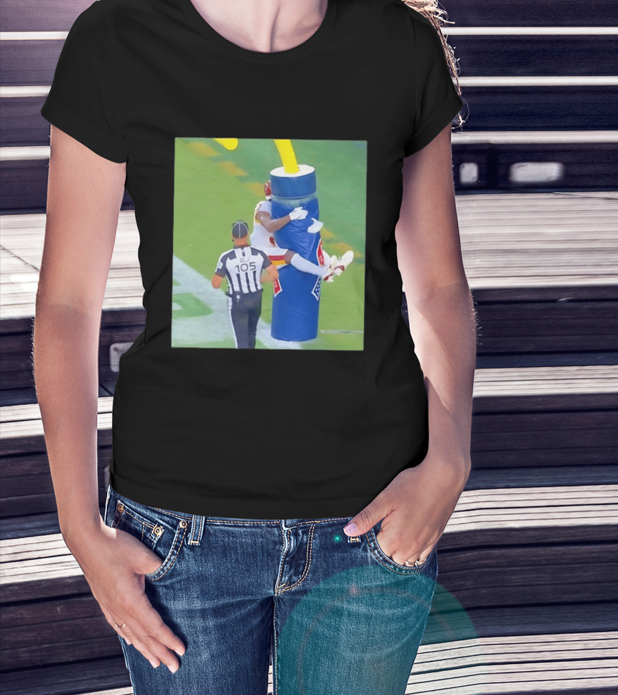 Stefon Diggs Washington Commanders Touchdown Celebration NFL Moment T-Shirt