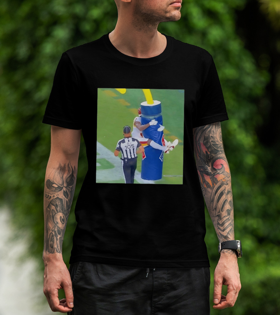 Stefon Diggs Washington Commanders Touchdown Celebration NFL Moment T-Shirt