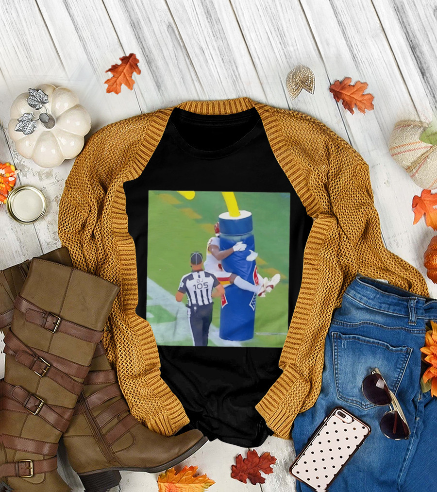 Stefon Diggs Washington Commanders Touchdown Celebration NFL Moment T-Shirt