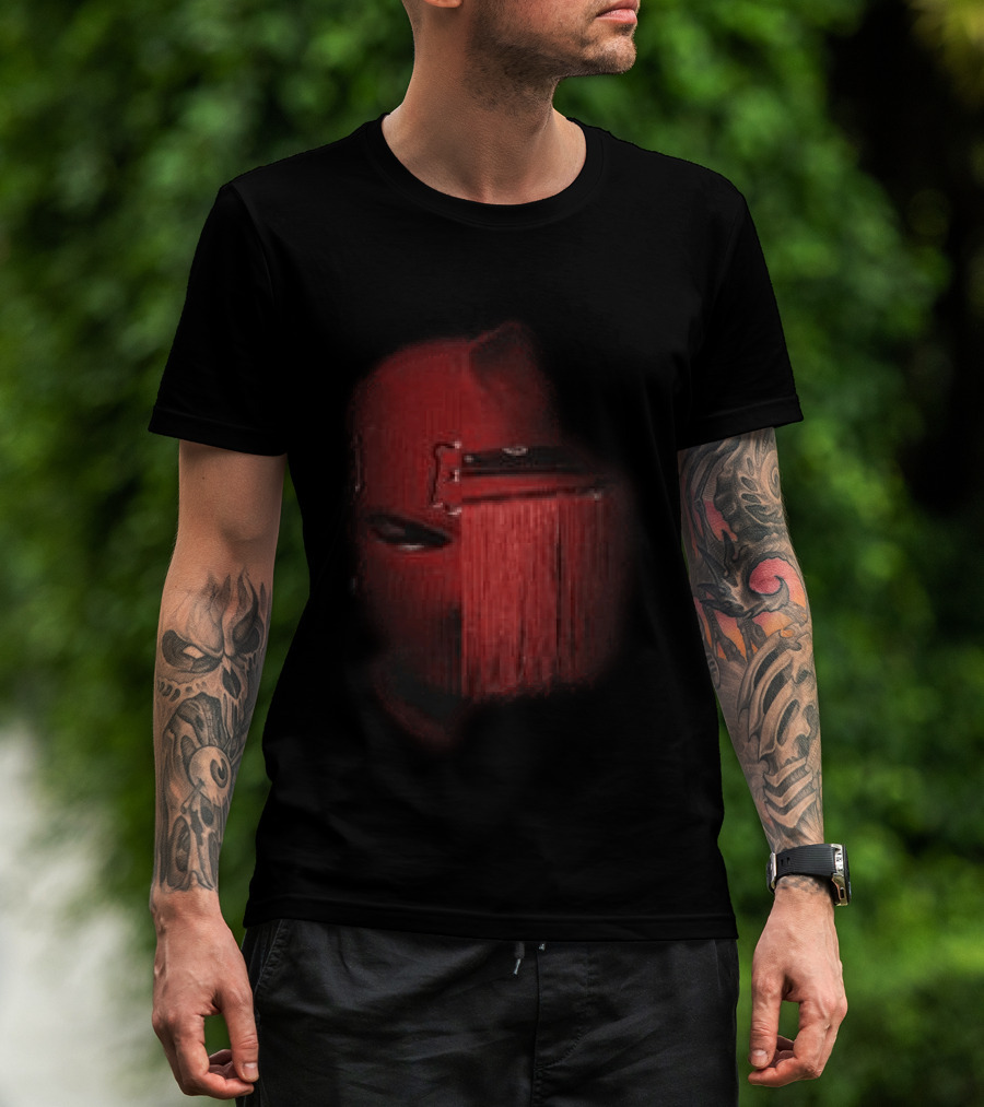 Wesghost Store Redghost Tour Mask Fringes T-Shirt