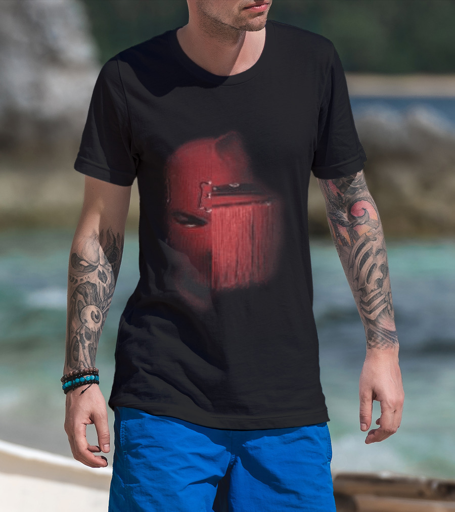 Wesghost Store Redghost Tour Mask Fringes T-Shirt