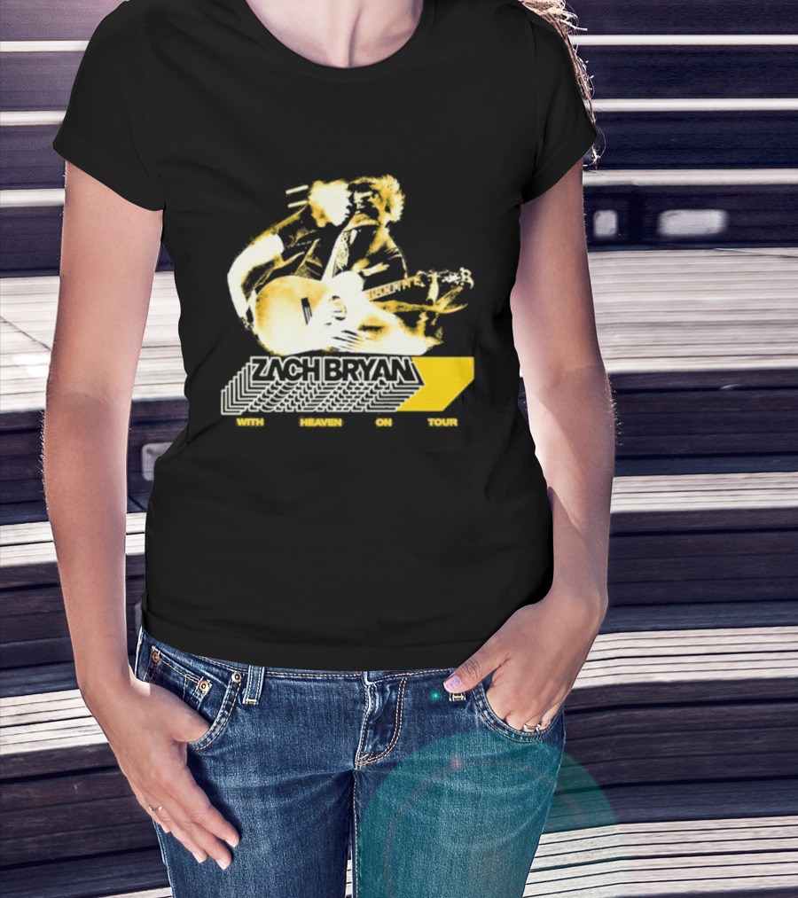 Zach Bryan With Heaven On Tour Sep 18 2026 The Woodlands Dover DE T-Shirt
