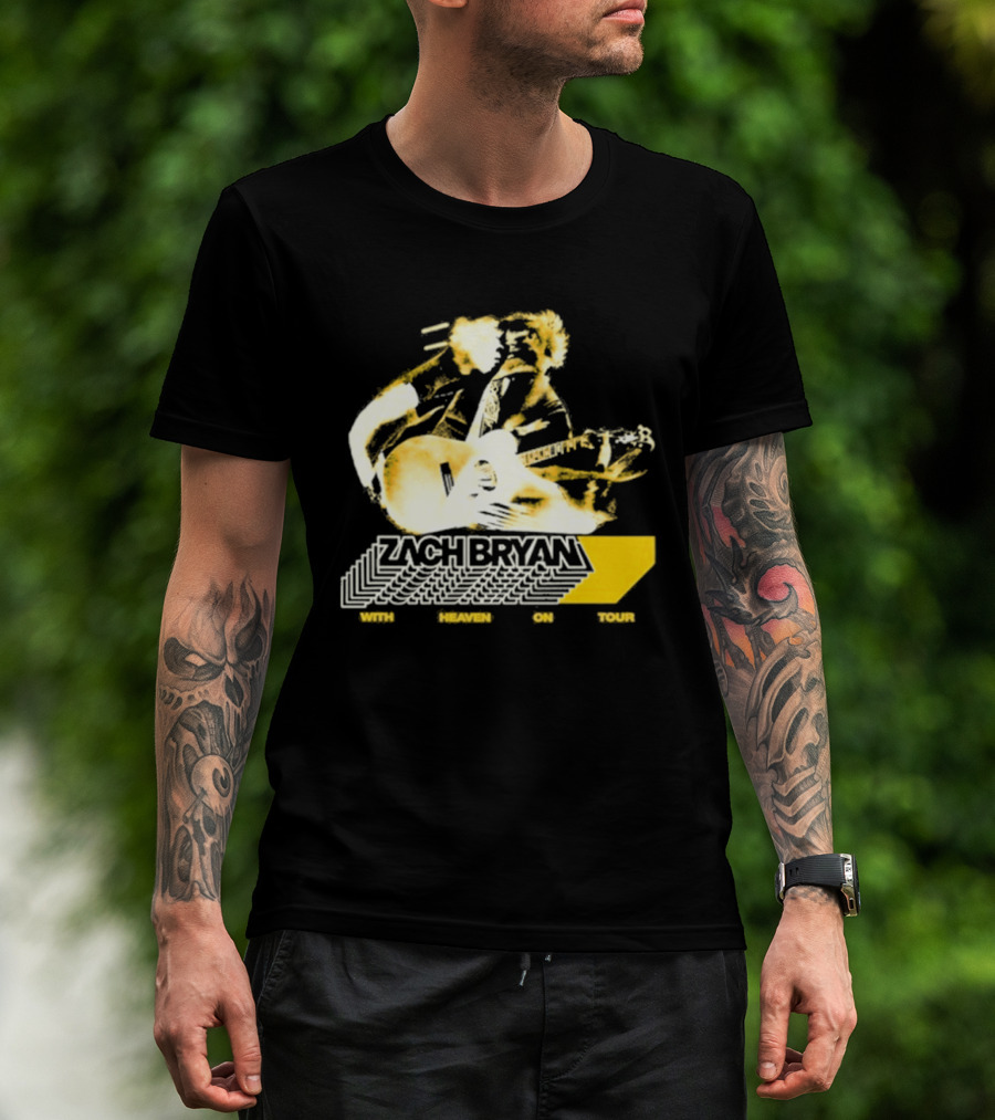 Zach Bryan With Heaven On Tour Sep 18 2026 The Woodlands Dover DE T-Shirt
