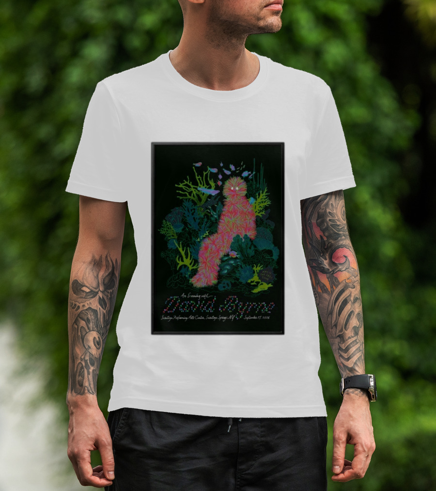 An Evening With David Byrne SPAC Saratoga Springs NY September 17 2026 T-Shirt